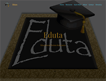 Tablet Screenshot of eduta.com